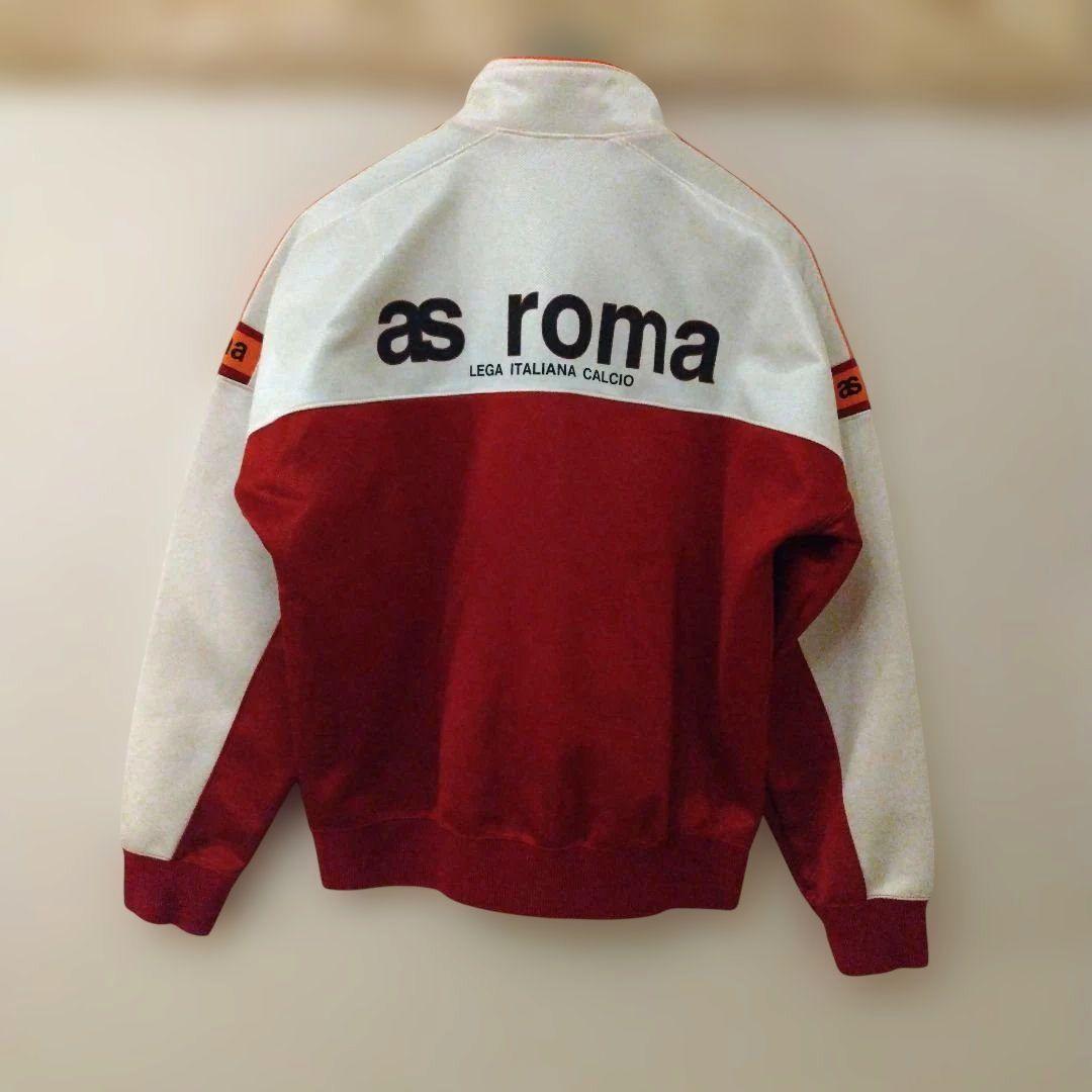希少　as roma ジャージ上下ハーフパンツ3点セット 赤/白