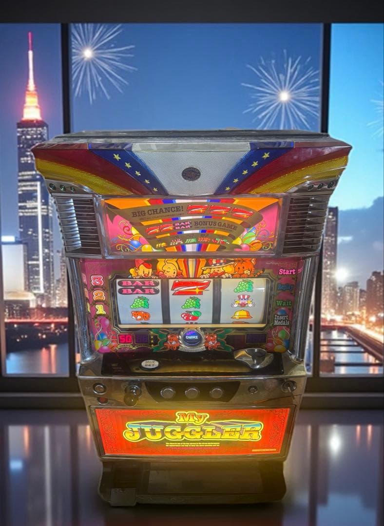 マイジャグラーⅢ スロット実機 北電子 不要 スロット台