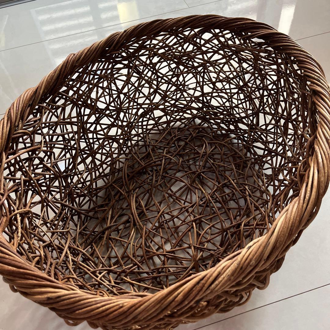 あけび　かご　衣装入れ