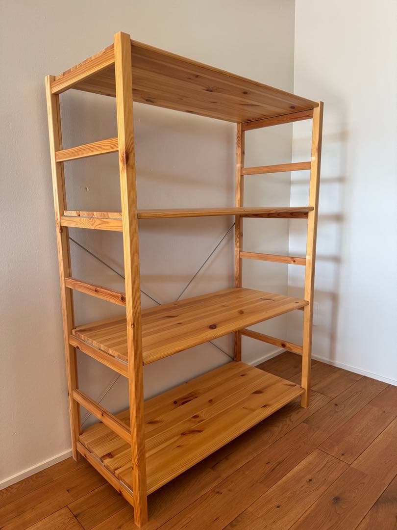 無印良品 パイン材ユニットシェルフ・８６ｃｍ幅・中 中古品