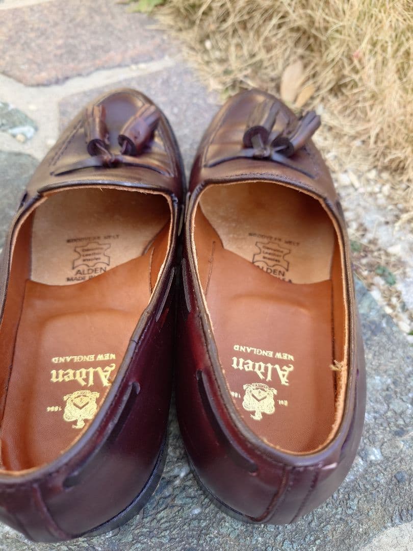 オールデン　タッセルローファー　663　6D