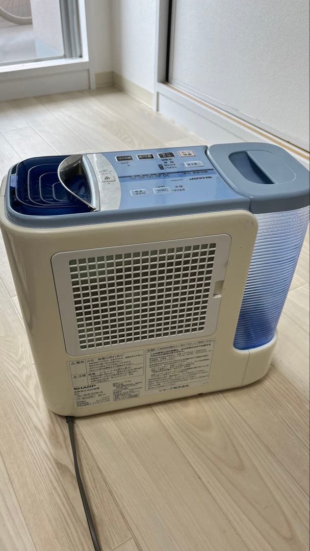 SHARP 電気式衣類乾燥機 青/白