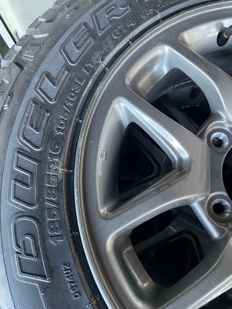 スズキ ジムニー 新車外し 純正ホイール・タイヤ5本セット16インチ