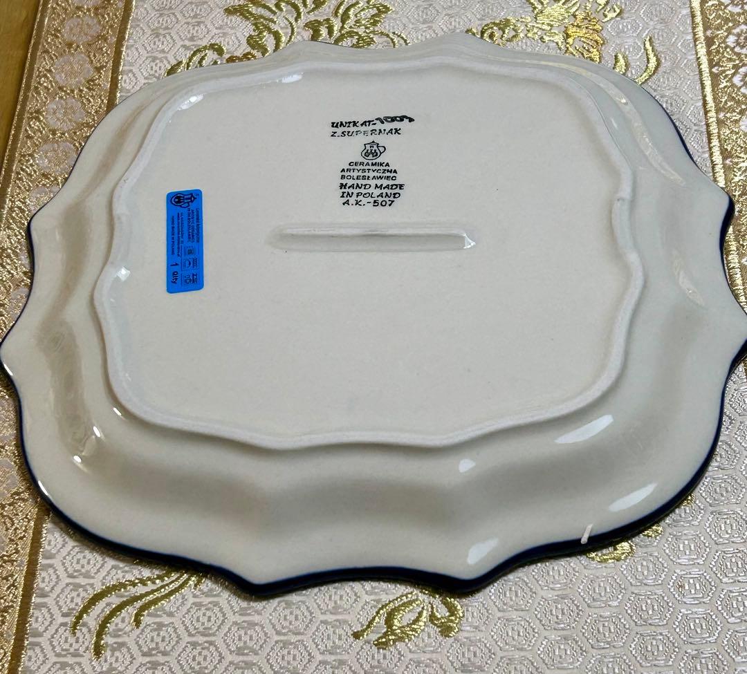 ポーリッシュポタリー　大皿　2枚セット