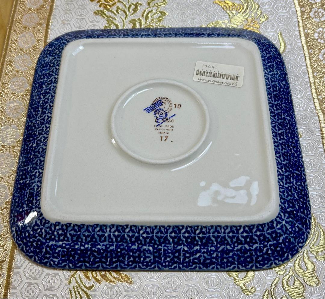 ポーリッシュポタリー　大皿　2枚セット