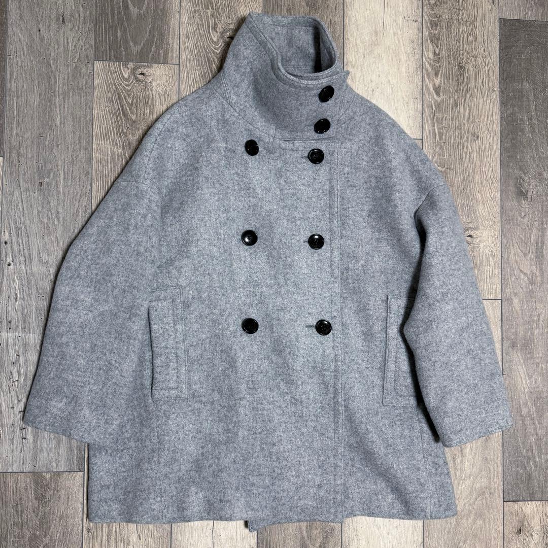 noble スタンドカラーオーバーコート