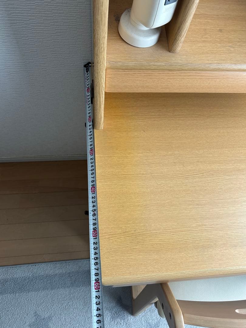 引き取り限定　学習机 デスクライト付