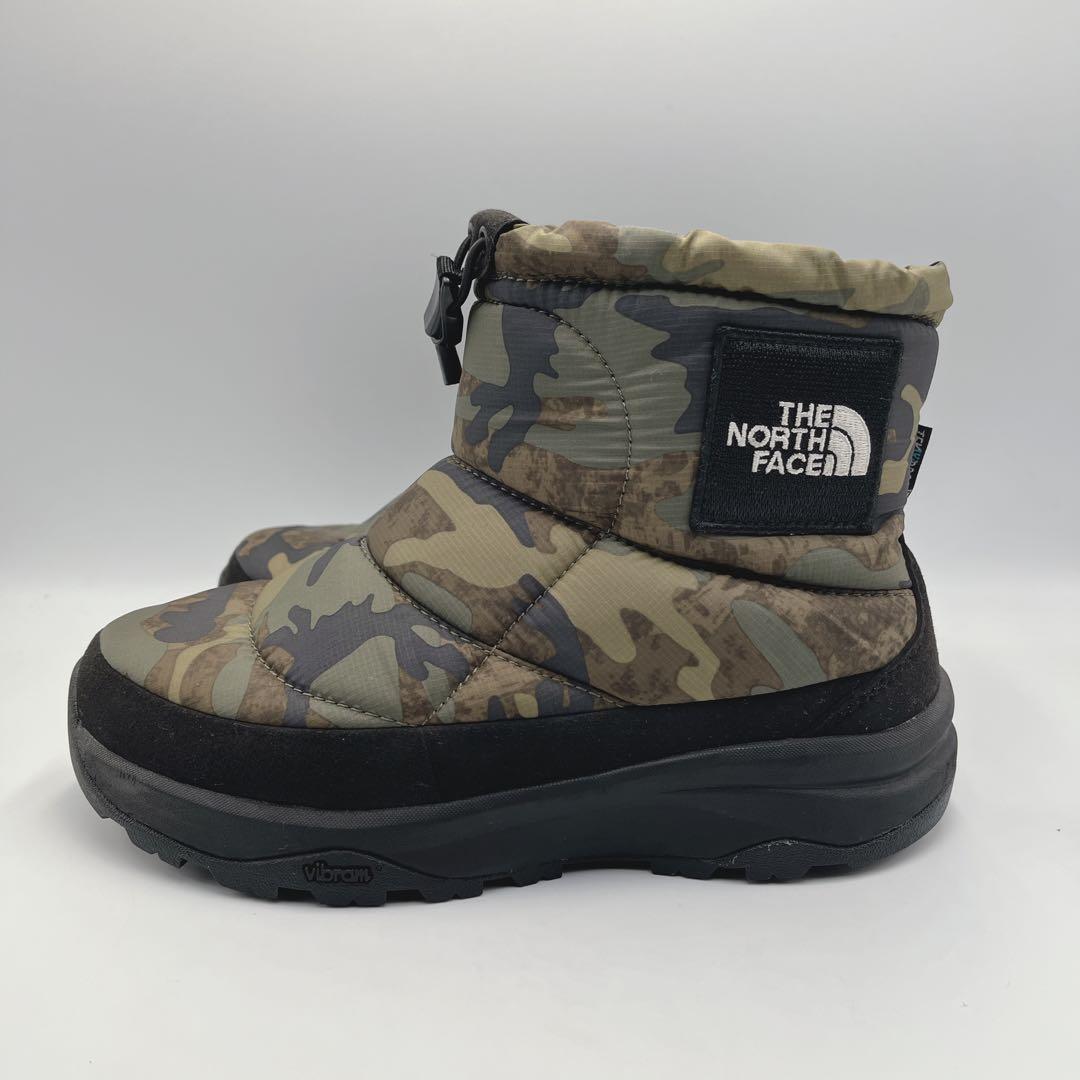 ノースフェイス ヌプシ ブーティ ウォータープルーフ ロゴ ショート【23cm】