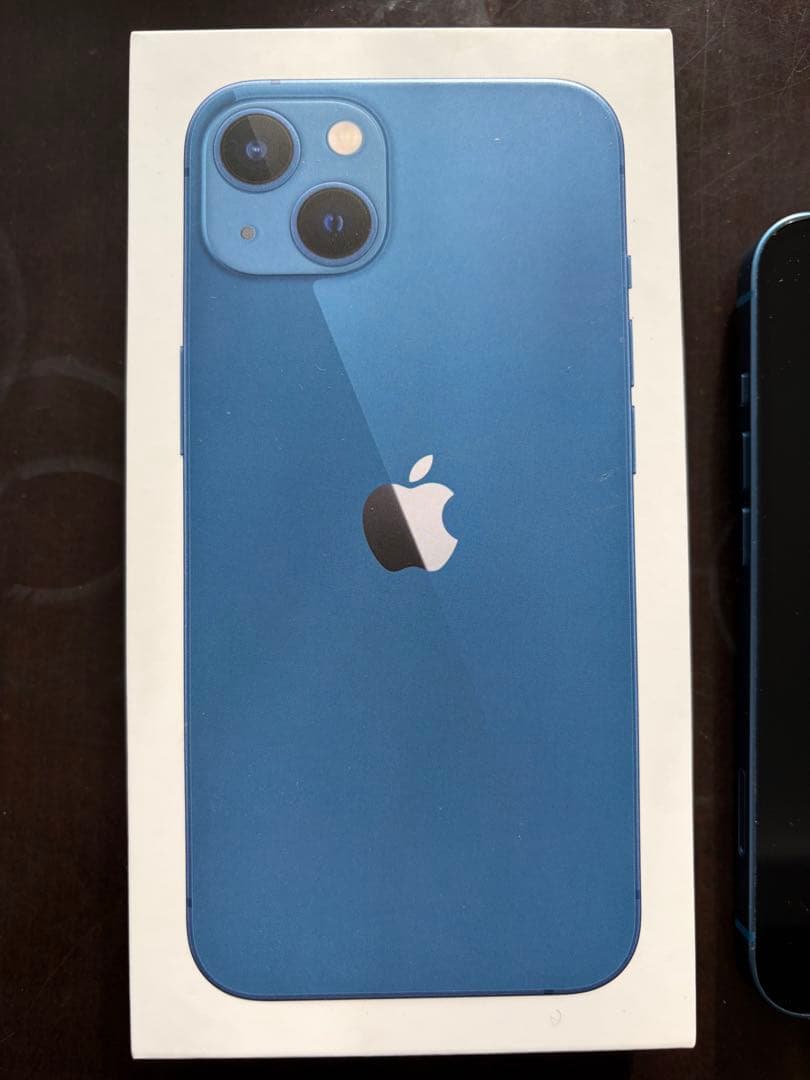 Apple iPhone 13 青 128gb 箱付き