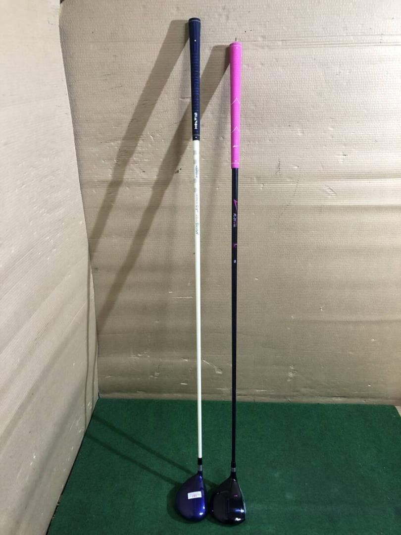 レディース向け「右打ち用」中古ゴルフクラブハーフセット☆コルウィン 混成 8本組