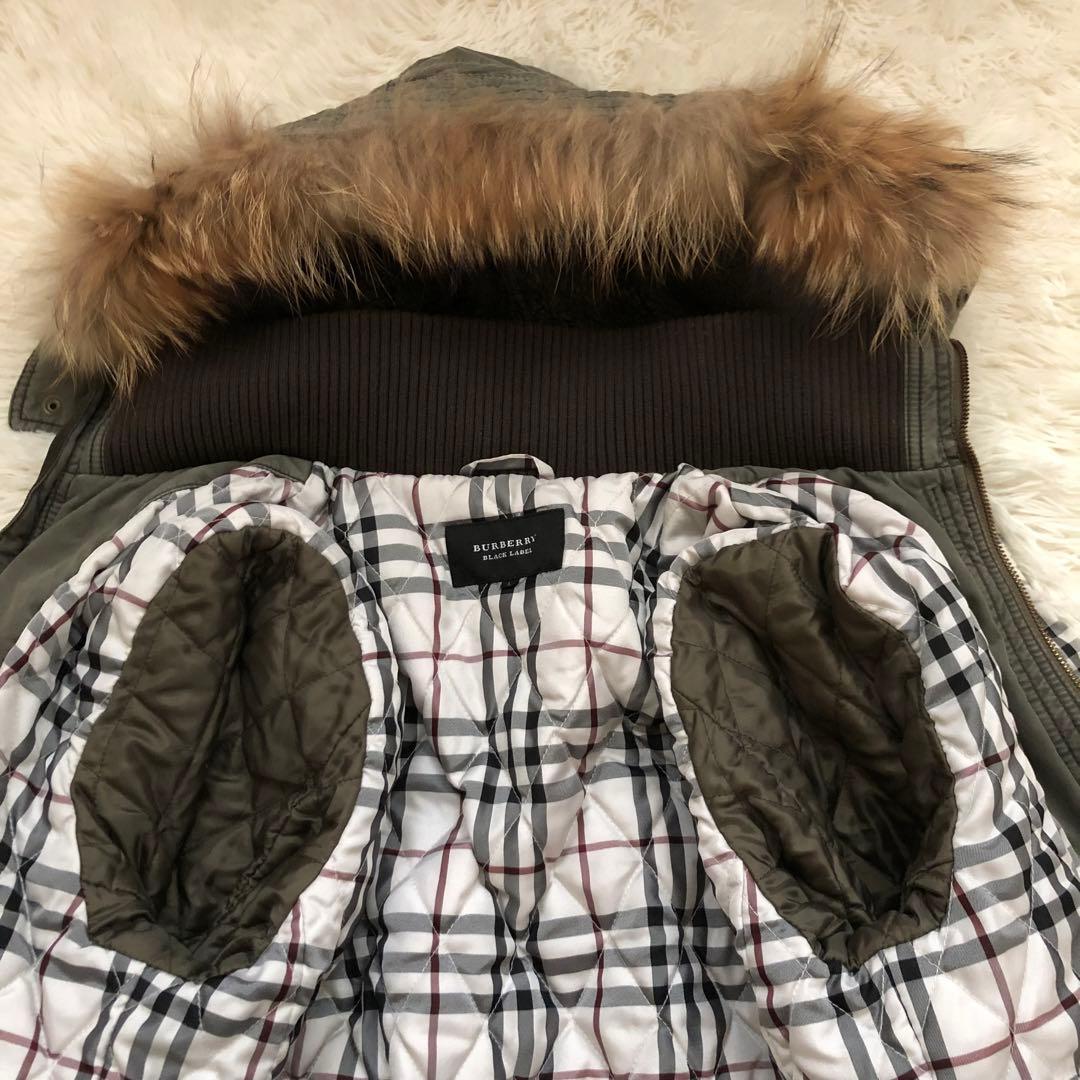 激レアモデル　L バーバリーブラックレーベル ミリタリーモッズコート　3way