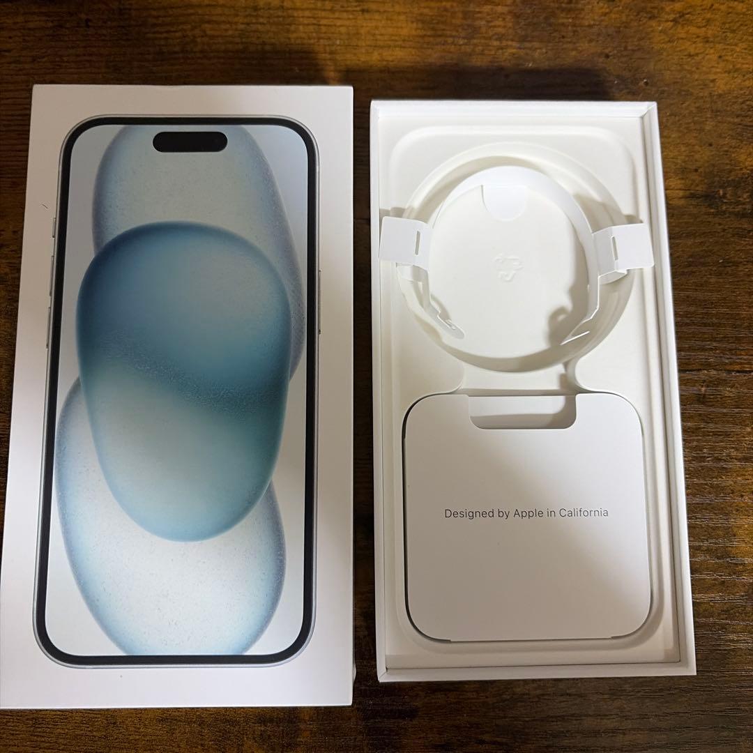 Apple iPhone 15, ブルー, 256GB, SIMフリー