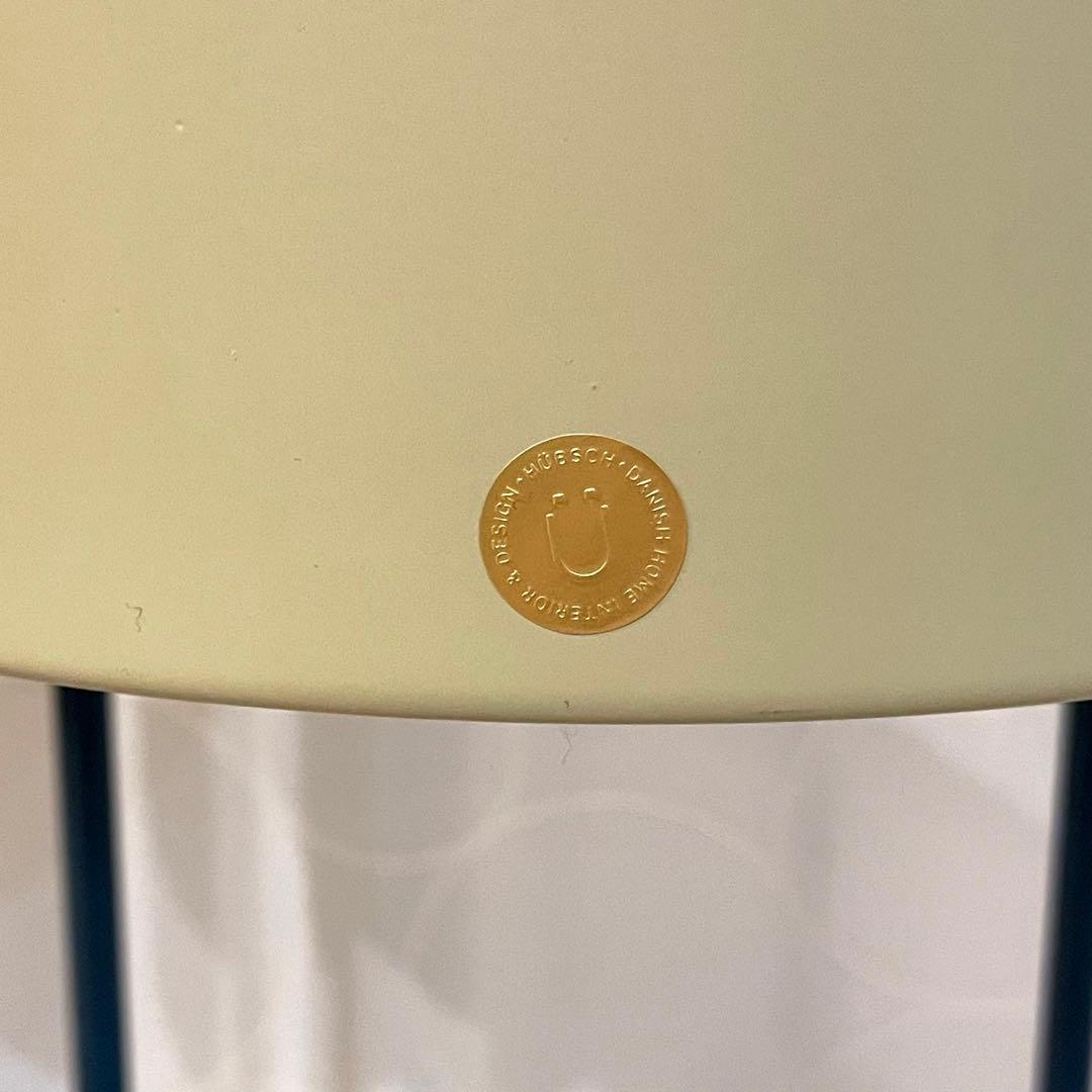 未使用 Hubschヒュプシュ 鉢カバー プランタースタンド カーキ φ25 ③