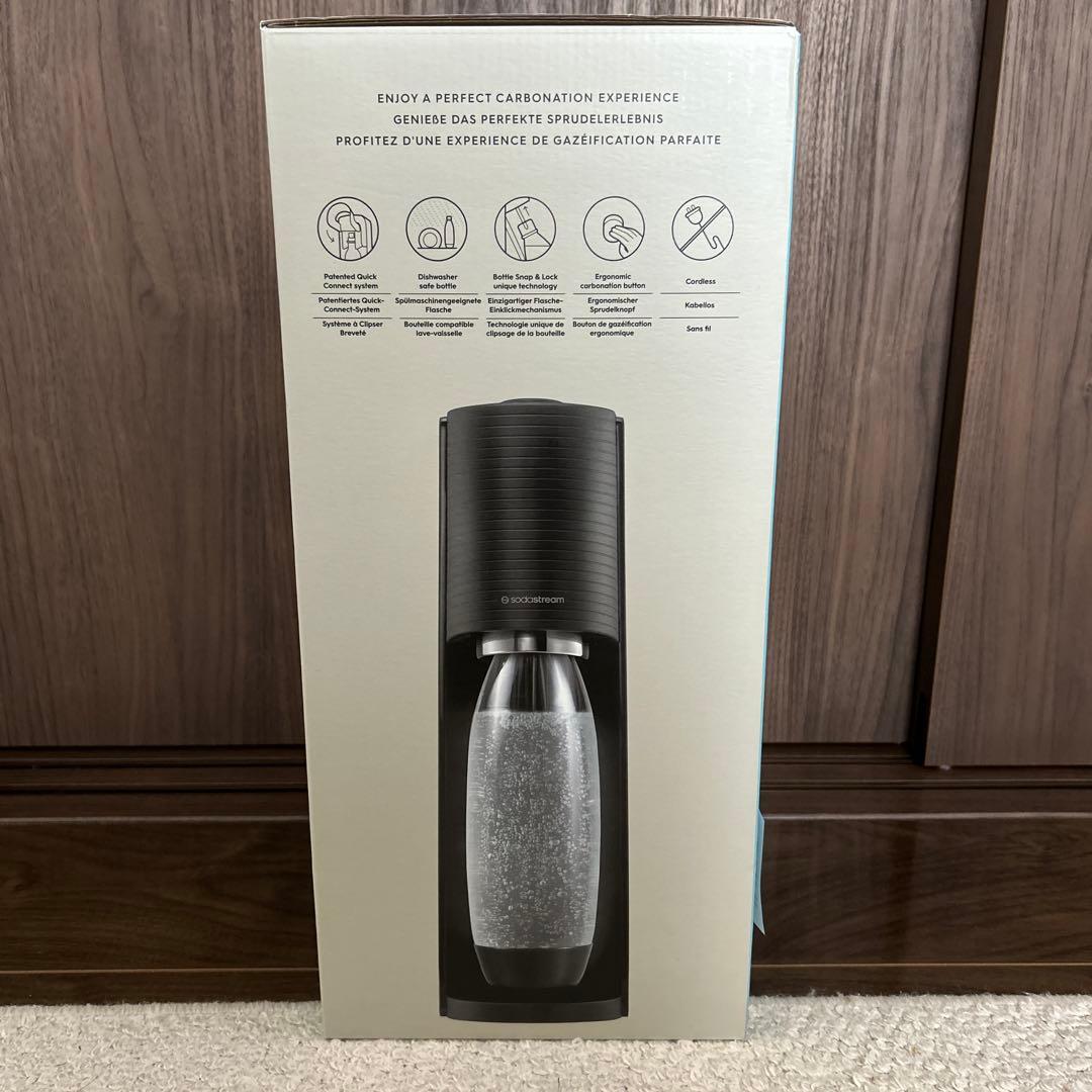 SodaStream TERRA 炭酸水メーカー ブラック