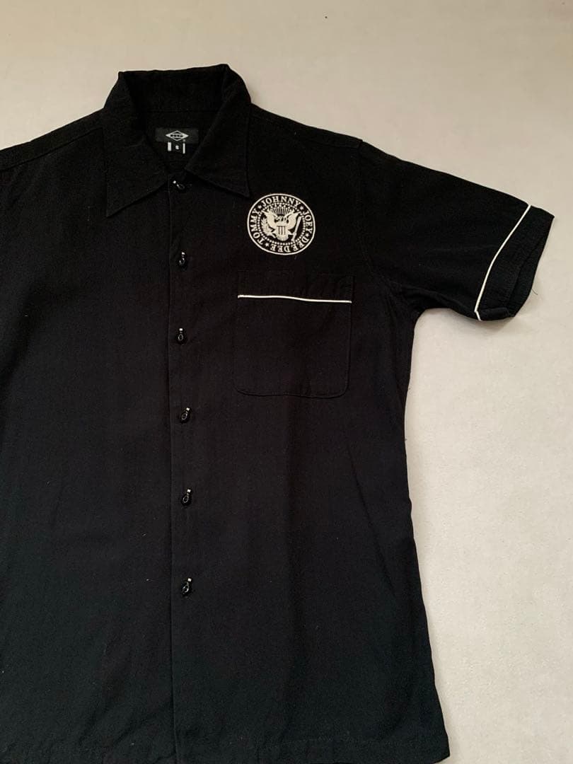 ヒステリックグラマー　ラモーンズ　ボーリングシャツ　Sサイズ