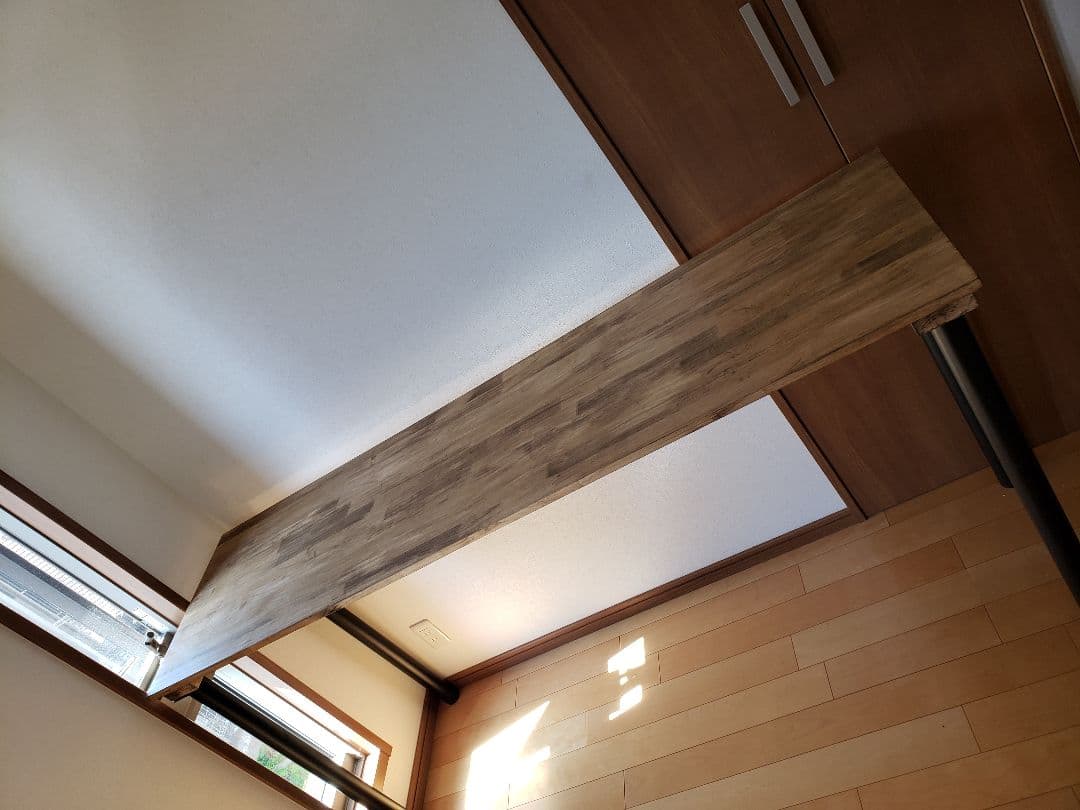 180✕45高さ68木製脚　 カウンターテーブル　木製テーブル