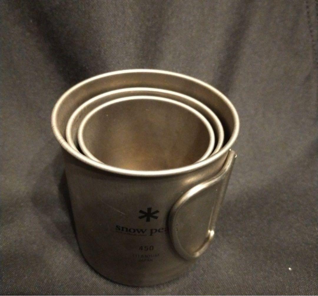 スノーピーク チタンマグ 3点セット