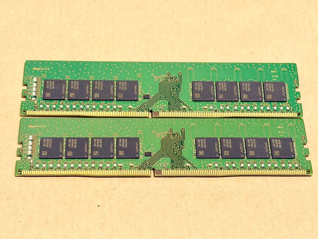 Samsung DDR4 32GB DDR4-3200 PC4 2枚