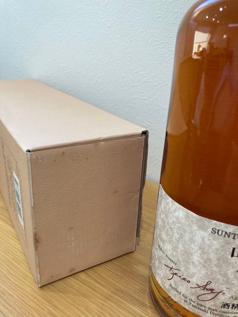 山崎蒸留所　樽出原酒　10年貯蔵　清酒57度