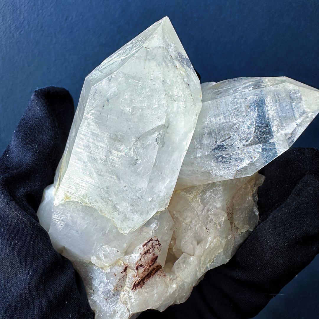 希少❗️高品質❗️マニカラン産レインボーヒマラヤ水晶クラスター超強いパワーA1406