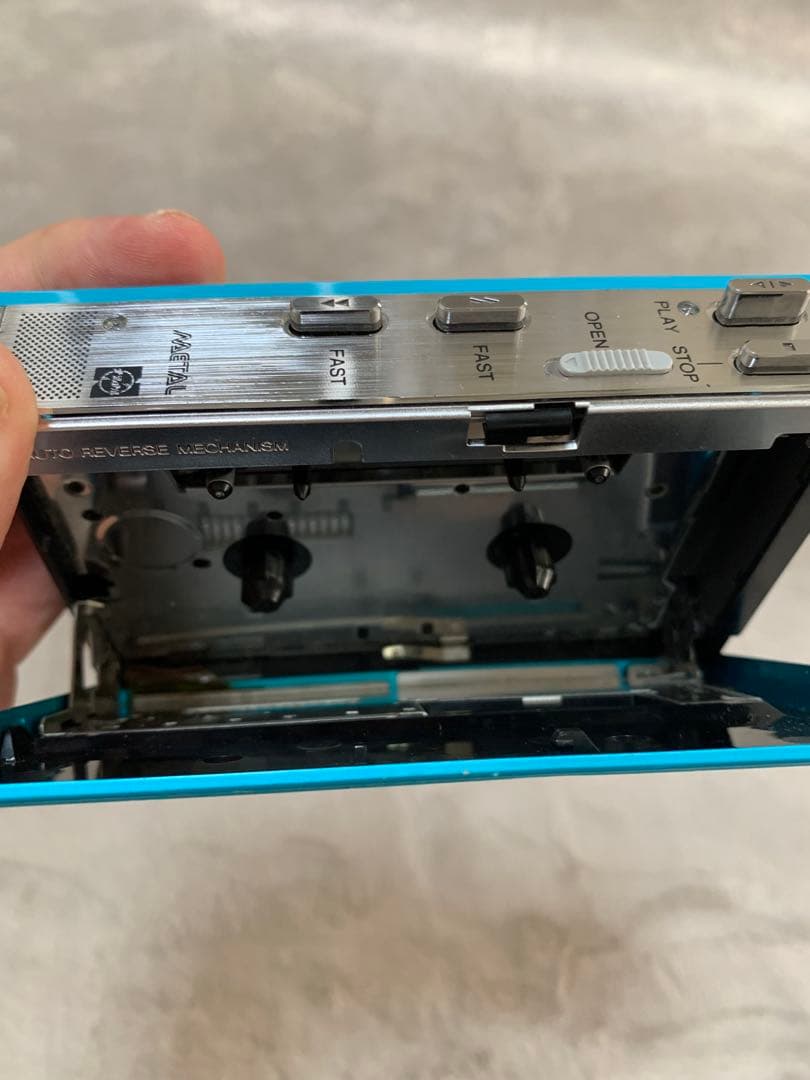 (ジャンク品) National JA2 カセットプレーヤー