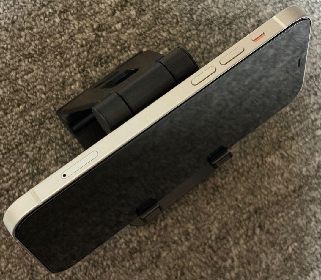 【極美品】iPhone12 128GB 白 SIMフリー 純正バッテリー100%