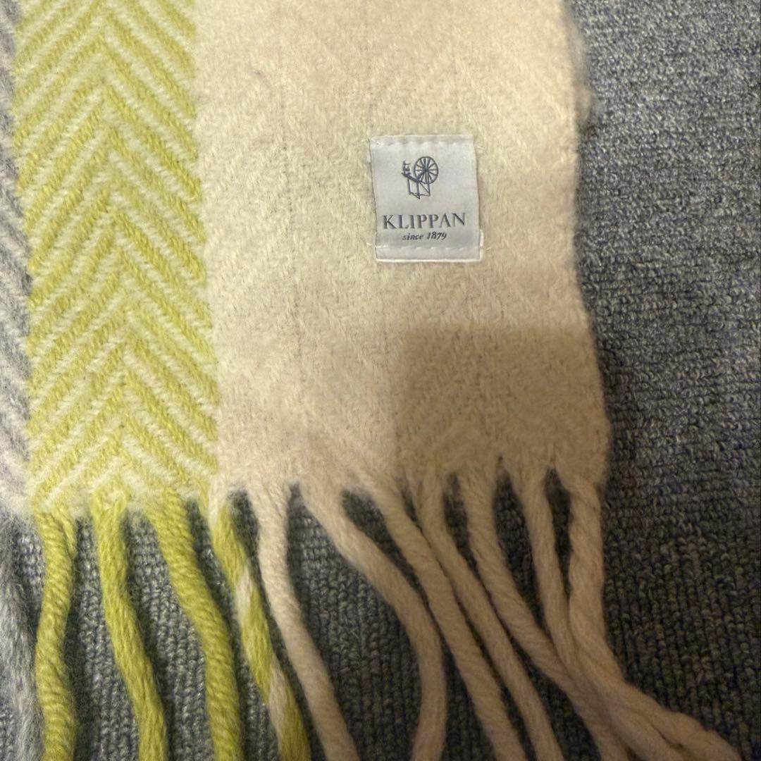 KLIPPAN クリッパンBirka ビルカ ブランケット ひざ掛け アース