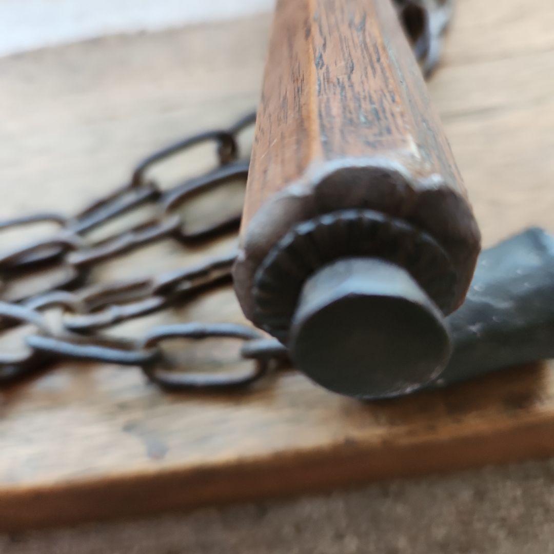 武具螺鈿飾り付け鎖り鎌