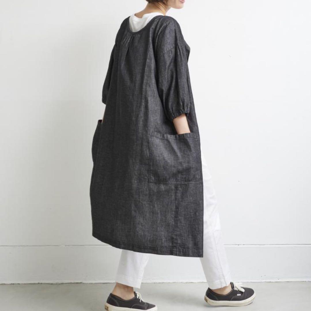 SUNNY LOCATION エプロンコート CLデニム