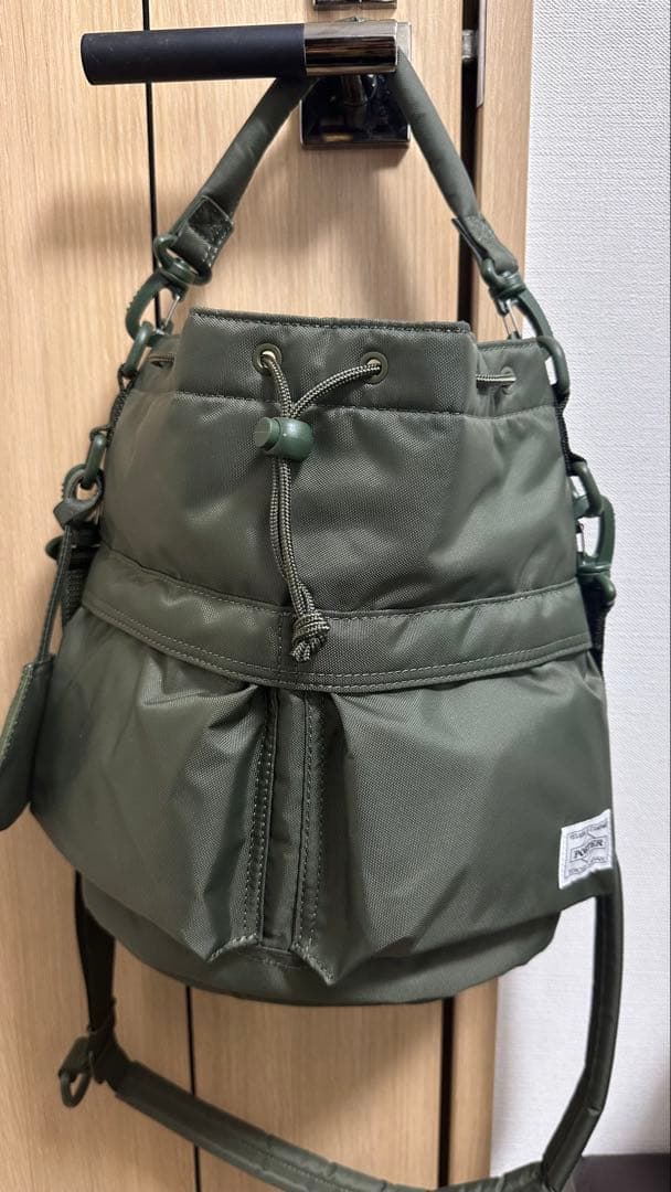 極美品 PORTER × HYKE 2WAY TOOL BAG オリジナル巾着付