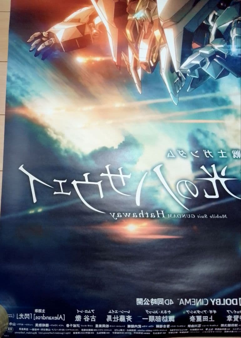 キ*シ様 機動戦士ガンダム 閃光のハサウェイ 　映画　ポスター　販促非売品　レア