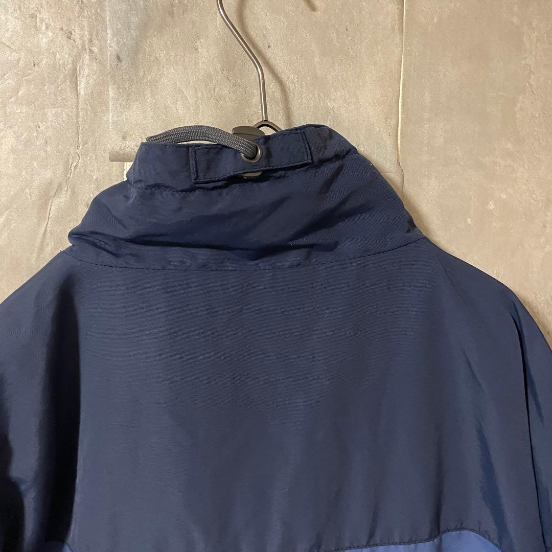 Burtonバートンスキーウェアスノーボードジャケット青ブルー紺ネイビー刺繍ロゴ