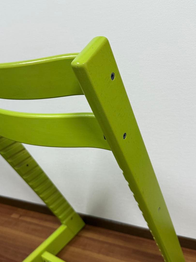 【STOKKE】トリップトラップ　ライムグリーン　シリアル6