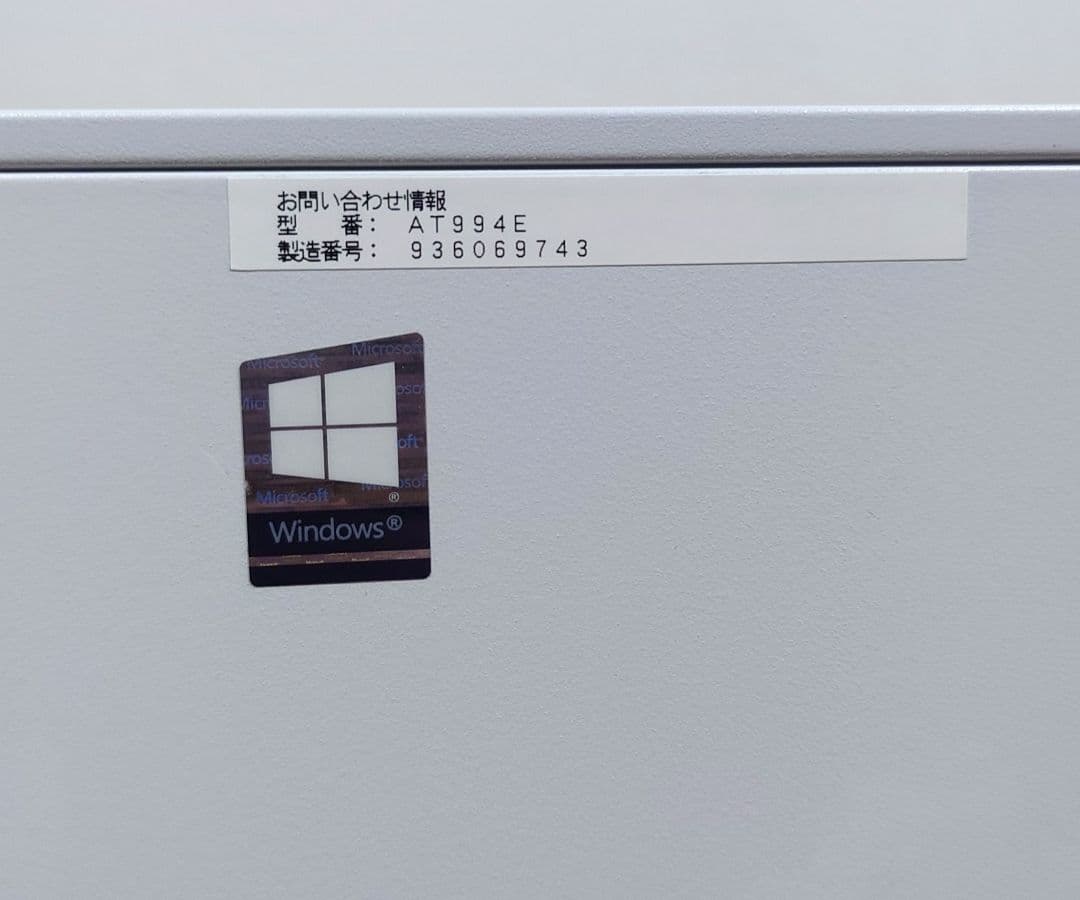 EPSON Endeavor AT994E デスクトップ PC win11pro