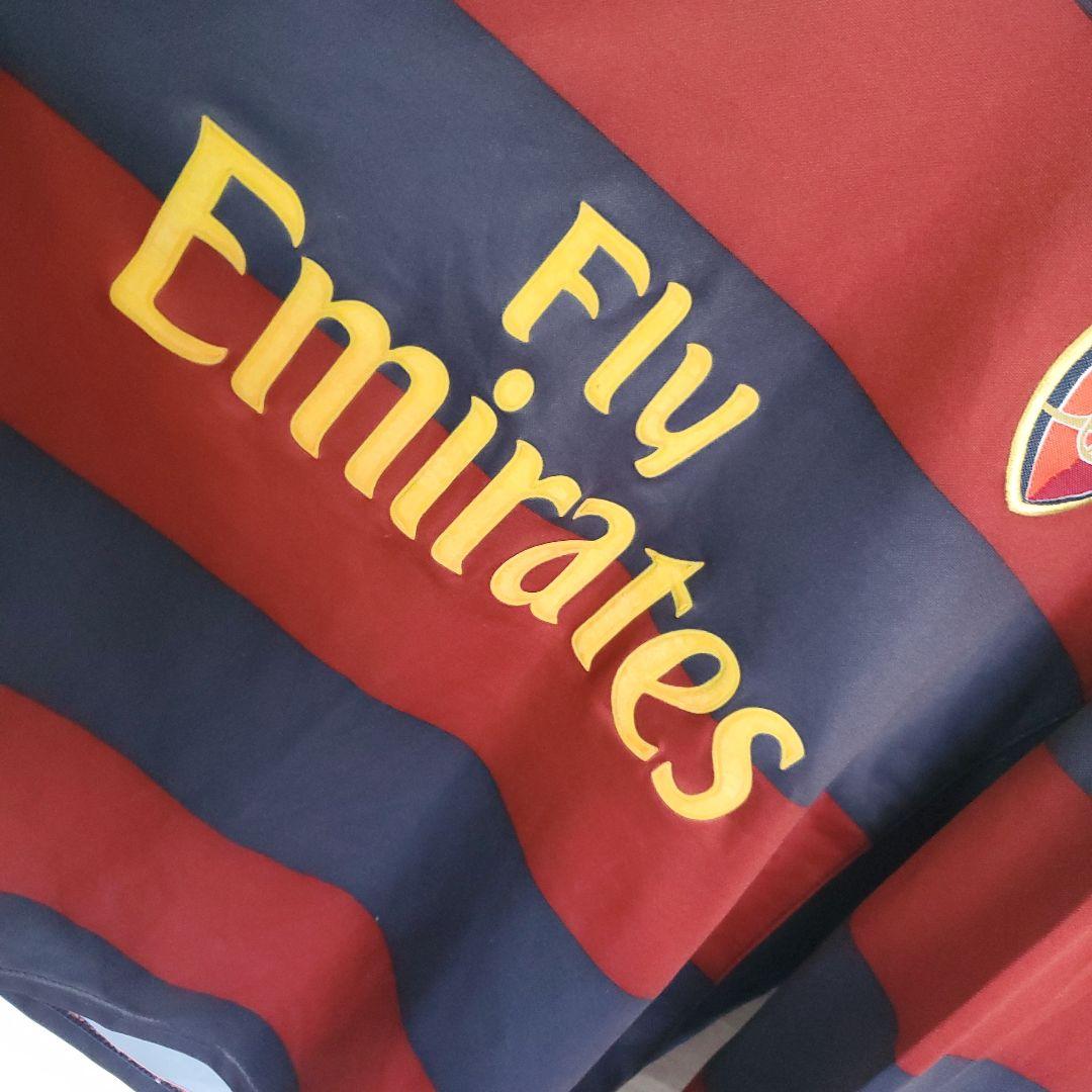 アーセナル ロビン・ファン・ペルシ サッカー 長袖 ユニフォーム ストライプ