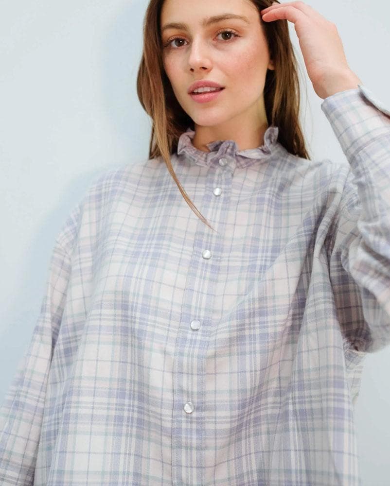 ■専用■美品 イザベルマラン 5,5万 チェック柄ブラウス トゥモローランド