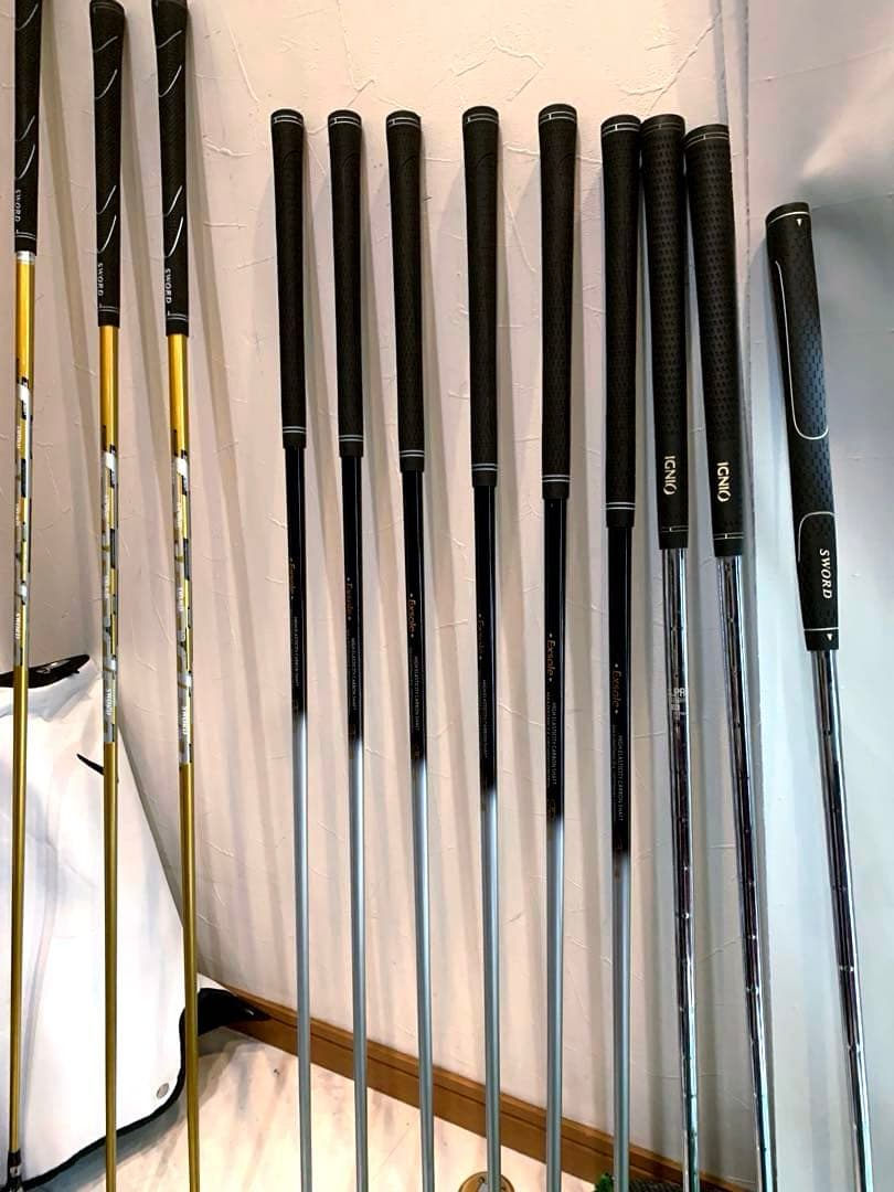豪華　良品　激飛び　ゴルフクラブフルセット　スウォード　エクソール　キャロウェイ