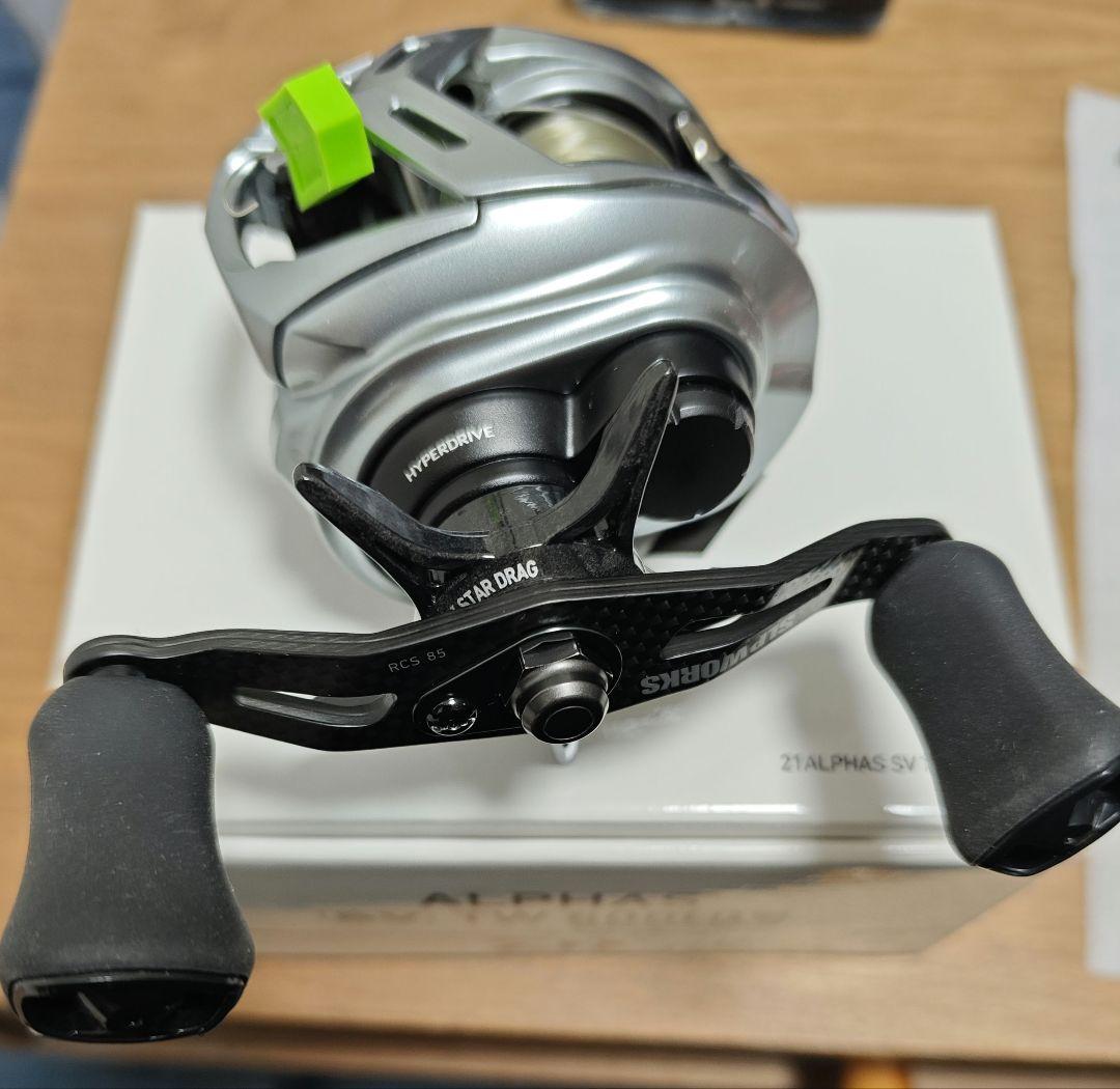 AOM 21アルファス SV TW 800HL RCSカーボンハンドル