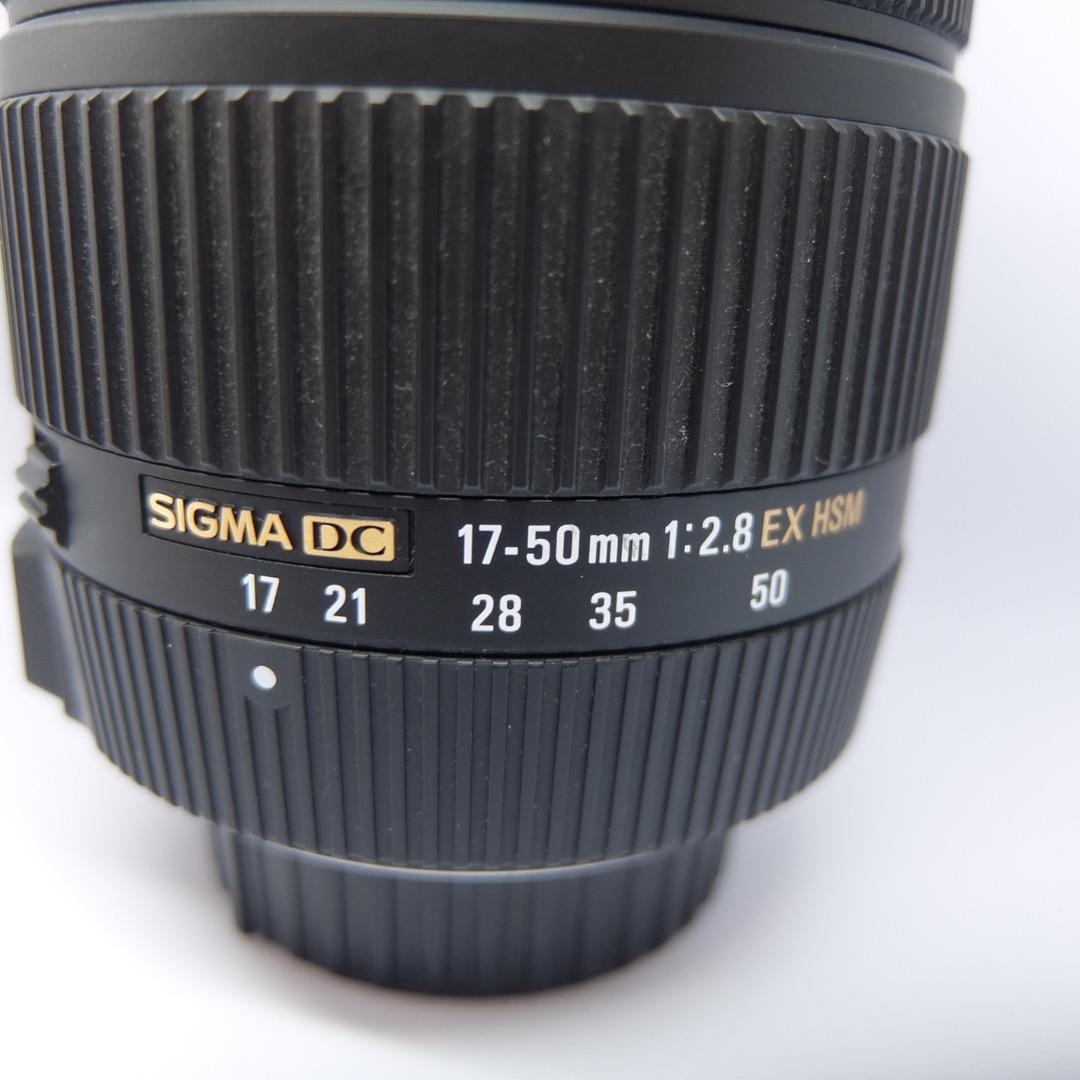シグマ 17-50mm F2.8 EX DC OS ニコン用　中古品