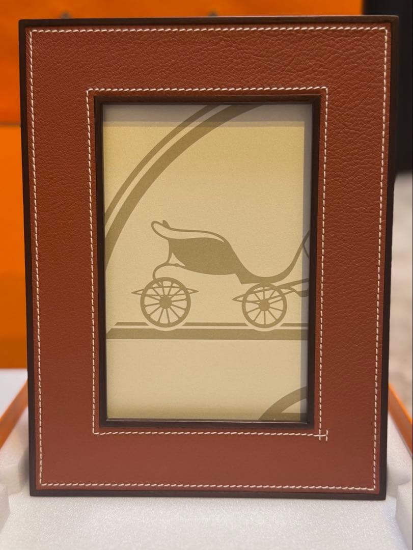 【新品未使用】HERMES エルメス フォトフレーム プレイヤード PM