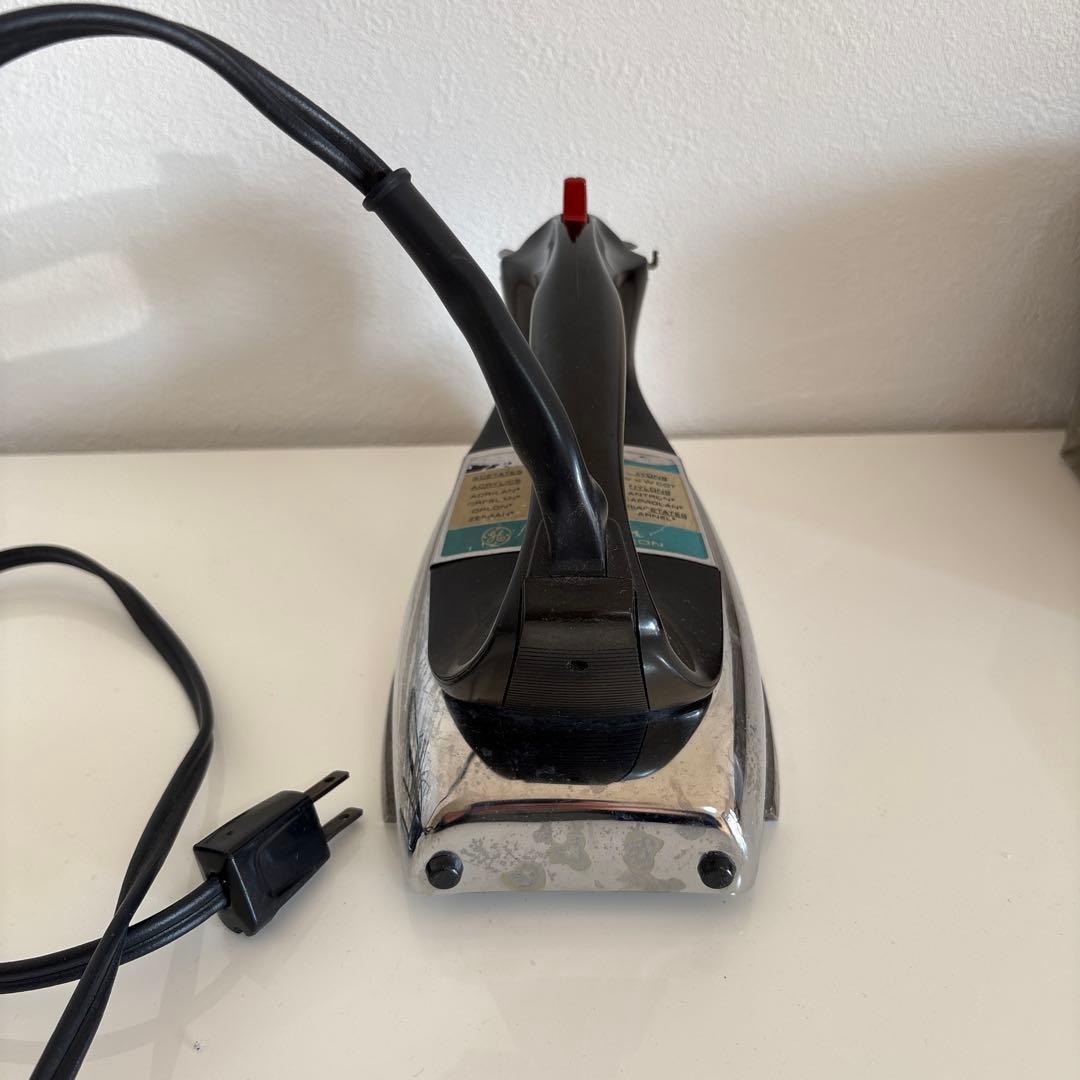 GE Steam and Dry Iron 年代物 レトロ 動作確認済み