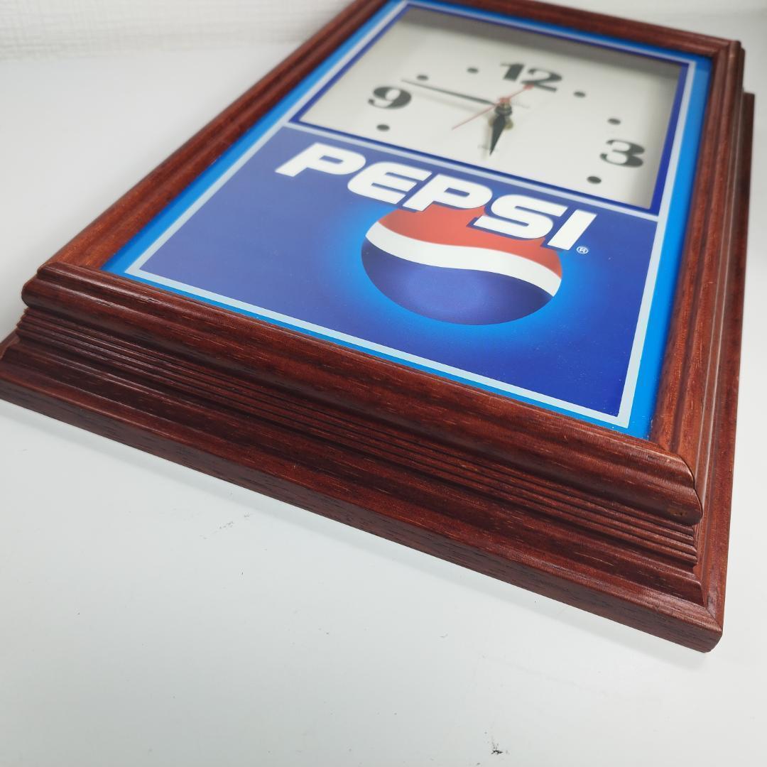 ペプシ 壁掛け時計 ビンテージ 雑貨 海外製 アンティーク調 peps h91Z