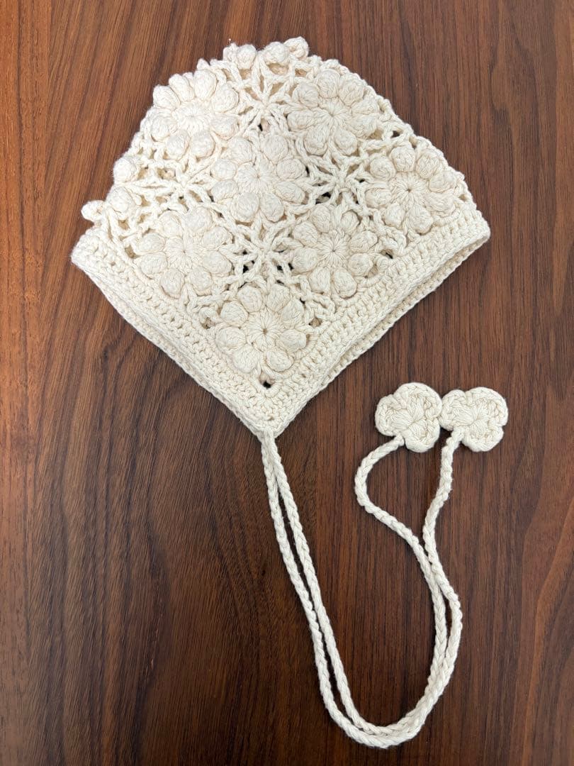 むぎ様【美品】monbebe ロンパースとボンネット2セット