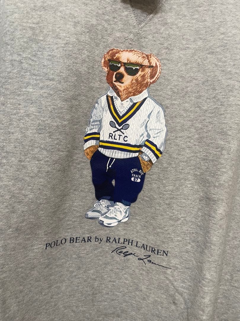 ポロラルフローレン パーカー メンズ ポロベア　フリース スウェット　新品