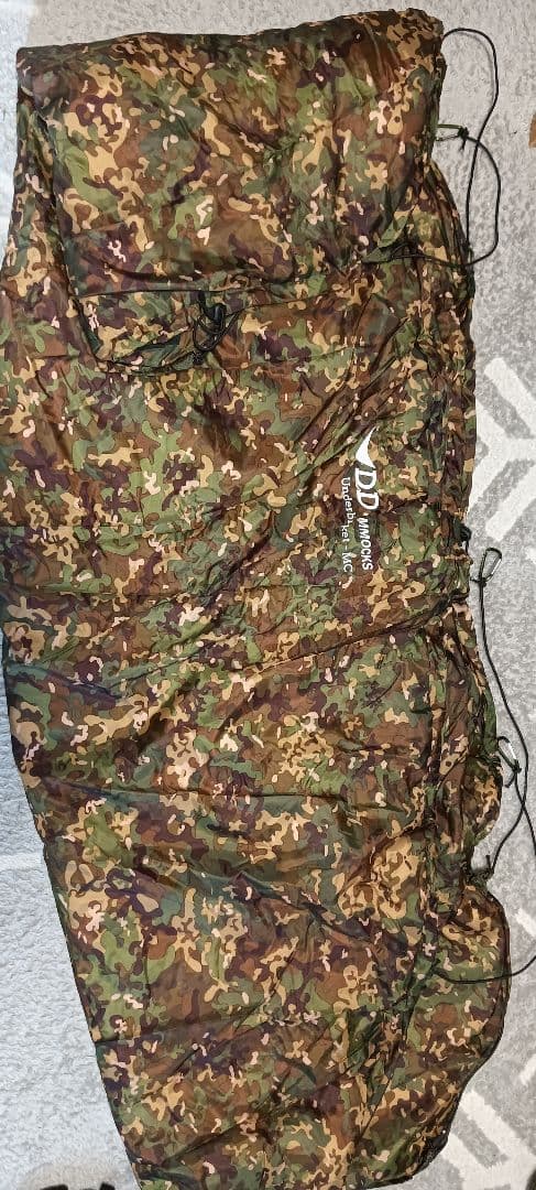 すーちゃん　DD Hammocks 迷彩ハンモックアンダーブランケット