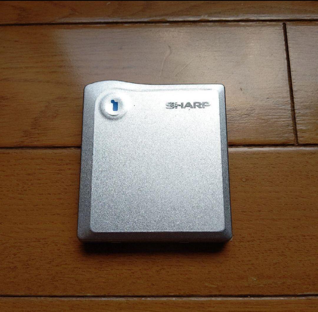 SHARP 1bitポータブルMDプレーヤー MD-DS33-S