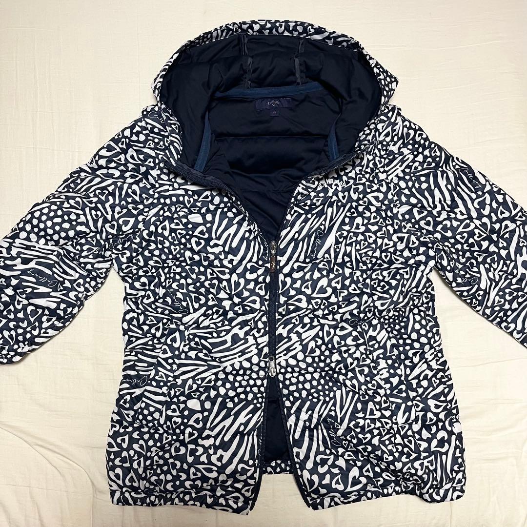 Callaway 2way 中綿 フード付き ジップ ジャケット ベスト 柄