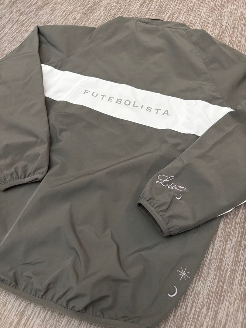 ルースイソンブラ ジュニア ストレッチタフタメッシュハーフジップトップ