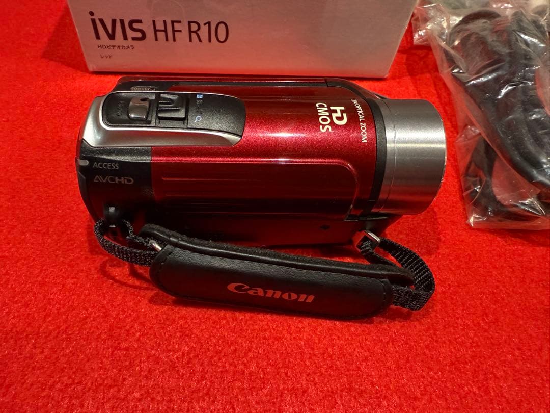 キャノン　Canon　ivis HF R10 HFR10 ビデオカメラ