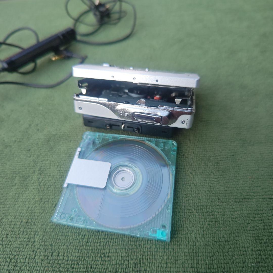 SONY MZ-R909 MDプレイヤー・レコーダー 乾電池用充電器セット